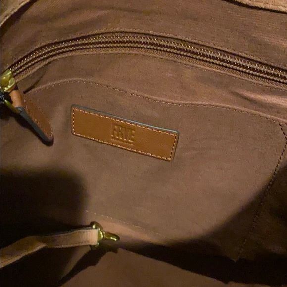 Frye leather side pocket hobo, NWT - Picture 7 of 12